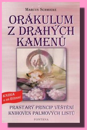 Orákulum z drahých kamenů (kniha a 108 růženínů) prastarý princip věštění z knihoven palmových listů