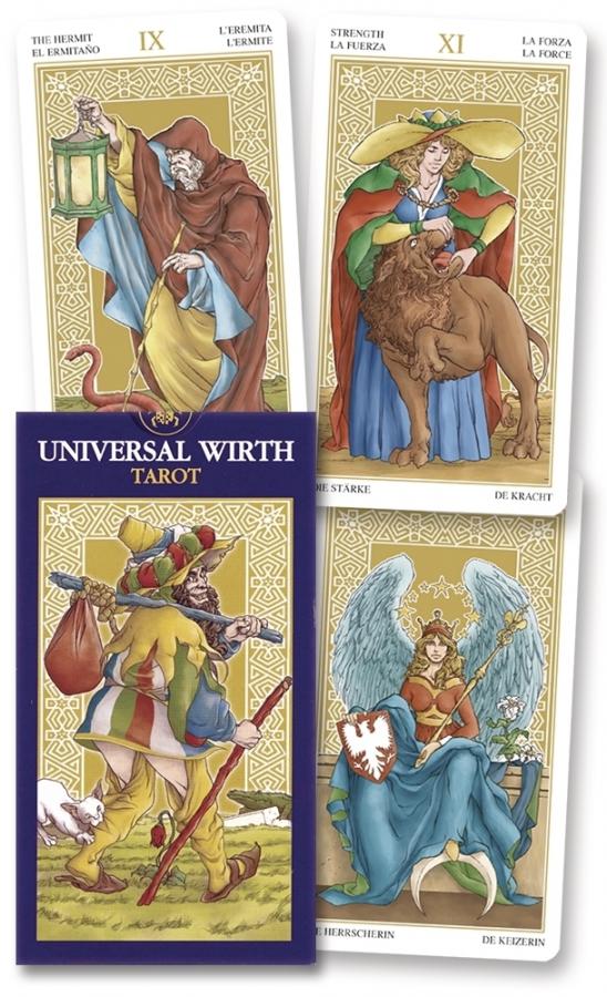 Universal Wirth Tarot (78 karet) - ANGLICKÝ JAZYK