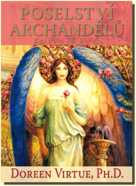 Poselství archandělů (kniha a 45 karet) plná lásky a světla 