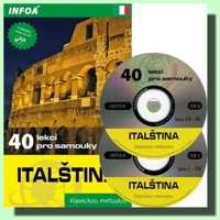 Italština   40 lekcí pro samouky (kniha a sada 2 CD ROM)