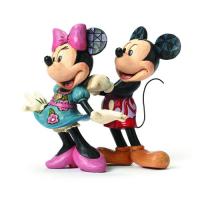 Mickey and Minnie Necklace Statue 
