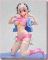 Super Sonico Candy Pink Sexy Anime Figure