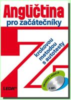 Angličtina pro začátečníky krokovou metodou s autotesty (kniha a 3  x CD ve formátu MP3)