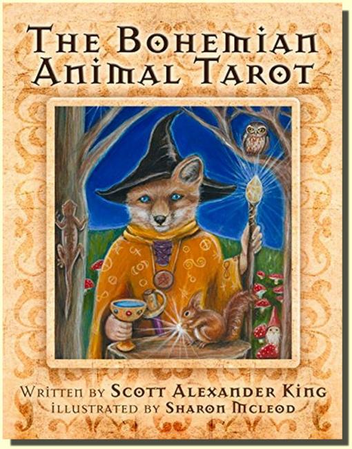 Bohemian Animal Tarot (80 karet a kniha)