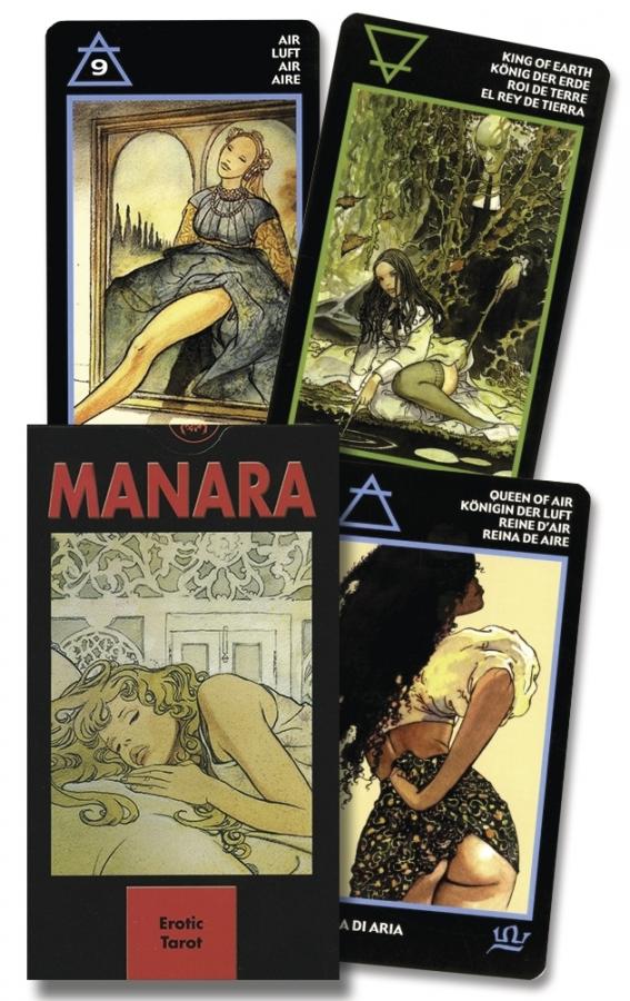 Manara erotic tarot (78 karet)