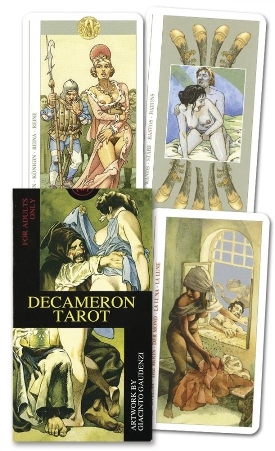 Decameron Tarot (78 karet) karty dekameron