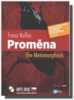 Proměna / The Metamorphosis (kniha a audio CD, MP3) dvojjazyčné vydání
