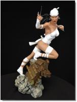 Elektra White Comiquette Archive Statue