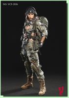 Female Shooter ACU Camo Statue