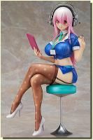 Super Sonico Office Lady Statue