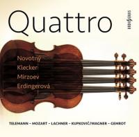 Quattro: Telemann-Mozart-Lachner-Kupkovič/Wagner-Gemrot (audio CDmp3)