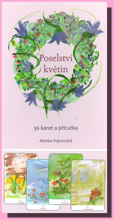 Poselství květin (kniha a 36 karet)