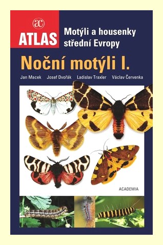 Noční motýli motýli I. - atlas motýli a housenky střední Evropy I.