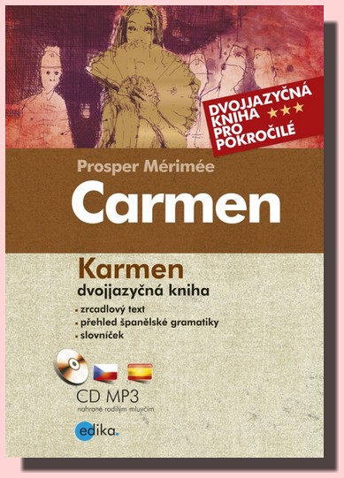 Karmen / Carmen (kniha a audio CD) (dvojjazyčné vydání)