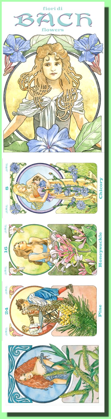 Bach Flower Inspirational Cards (kniha a 38 karet)