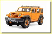Jeep Cross-country Orange 1/18 Die-Cast Vehicle