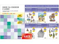 KROK ZA KROKEM S ADHD + PRACUJEME SE ŠKOLÁKEM S ADHD