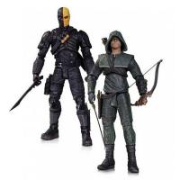 Arrow Oliver Queen and Deathstroke Action Figure Set